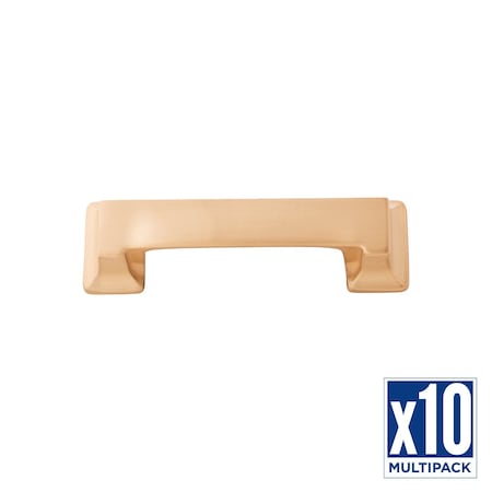 Hickory Hardware Cup Pull 3 Inch & 3-3/4 Inch (96mm) Center to Center, 10PK P3013-BGB-10B